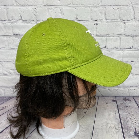 Vancouver 2010 Hat Cap Strap Back Lime Green Embroidered Official Merchandise - Picture 4 of 11